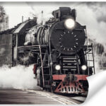 Carta Da Parati Antico Treno A Vapore