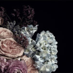 Carta Da Parati Bouquet Con Peonie E Rose