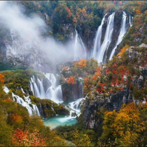 Carta Da Parati Cascata D'autunno