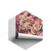 Carta Da Parati Fiori Colorati In Stile Retrò