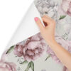 Carta Da Parati Fiori Di Peonia In Pastello