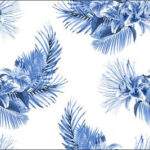 Carta Da Parati Foglie Per Il Soggiorno