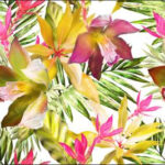 Carta Da Parati Foglie Tropicali