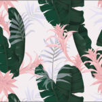 Carta Da Parati Foglie Tropicali