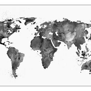 Carta Da Parati Mappa Del Mondo