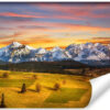 Carta Da Parati Monti Tatra Al Tramonto