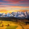 Carta Da Parati Monti Tatra Al Tramonto