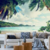 Carta Da Parati Palme Alle Seychelles