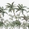 Carta Da Parati Palme E Piante Tropicali