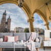 Carta Da Parati Piazza Del Mercato Di Cracovia
