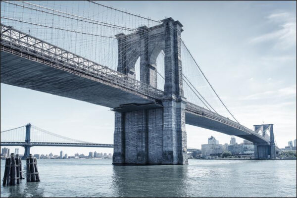 Carta Da Parati Ponte Di Brooklyn New York