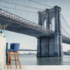 Carta Da Parati Ponte Di Brooklyn New York