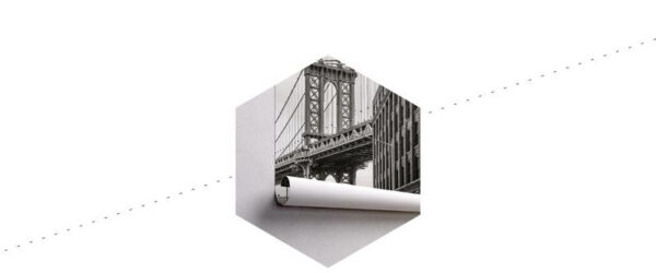 Carta Da Parati Ponte Nella Città Di New York