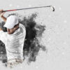 Carta Da Parati Un Giocatore Di Golf
