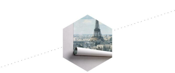 Carta Da Parati Vista Di Parigi
