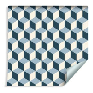 Sfondo Cubi 3D In Stile Retrò