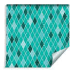 Sfondo Diamanti Turchesi Moderni