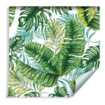 Sfondo Foglie Della Giungla Tropicale