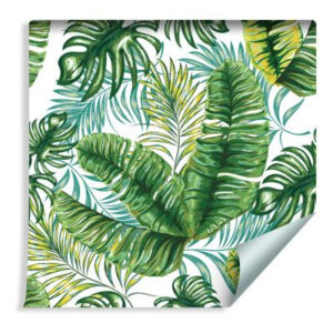 Sfondo Foglie Della Giungla Tropicale