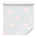 Sfondo Gatti Con Un Arcobaleno