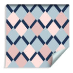 Sfondo Geometrico - Diamanti Colorati