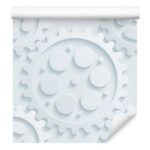 Sfondo Mandala Ottici 3D Per Soggiorno