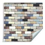 Sfondo Muro Di Mattoni Colorati