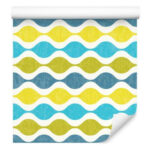 Sfondo Onde Retrò Alla Moda