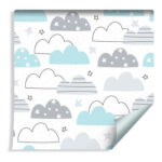 Sfondo Per Bambini - Nuvole Colorate