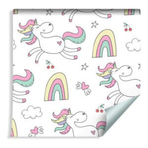 Sfondo Per Bambini - Unicorni Colorati