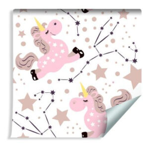 Sfondo Per Bambini - Unicorni Tra Le Stelle