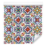 Sfondo Per Cucina Sala Da Pranzo Motivi Mosaici Colorati