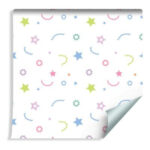 Sfondo Per I Bambini - Motivi Colorati E Stelle
