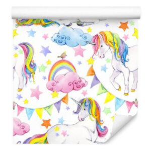 Sfondo Per I Bambini - Unicorni Arcobaleno