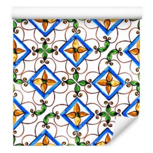 Sfondo Per I Modelli Di Mosaico Orientale Della Cucina Della Sala Da Pranzo