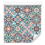 Sfondo Per Sala Da Pranzo Motivi Mosaico Imitazione Piastrelle