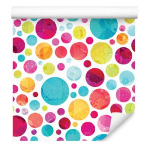 Sfondo Pois Colorati Alla Moda