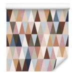 Sfondo Triangoli Retrò Multicolori
